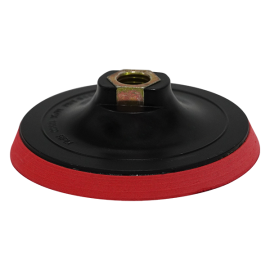 DISCO DE BORRACHA EVA COM VELCRO PARA LIXADEIRA 4.1/2 X 5/8 GUEPAR 861-70008