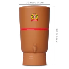 FILTRO DE BARRO 8 LITROS 3 VELA SAO JOAO PREMIUN