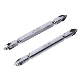 JOGO DE PONTEIRAS BITS 2 PEAS PHILIPS PH2 PONTA DUPLA LONGA COLLINS 197547