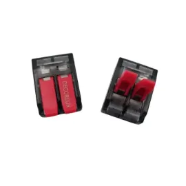 CONECTOR EMENDA 2 FIOS 0,5-6MM  40A, COR PRETO TRANSPARENTE DECORLUX PARECIDO WAGO