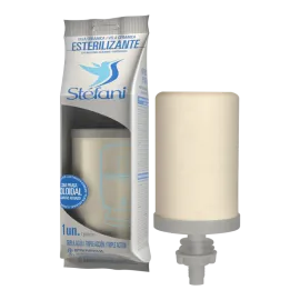 VELA PARA FILTRO CARVAO ATIVADO PRATA COLOIDAL TRIPLA AAO STEFANI CINZA / SAO JOAO