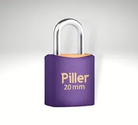 CADEADO 20 MM PILLER LILAS