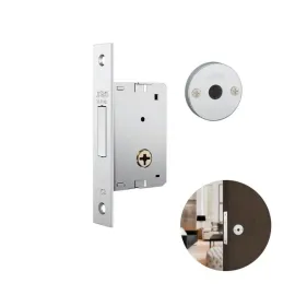 FECHADURA STAM MEIO DE PORTA AUXILIAR INOX 1004  10985