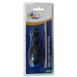 CHAVE DE FENDA / PHILIPS 1/4 X 4  CROMO VANADIO GUEPAR
