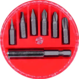 JOGO DE PONTEIRAS BITS 7 PEAS 1/4  WORKER 342416