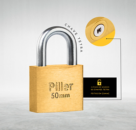 CADEADO 50 MM PILLER TETRA