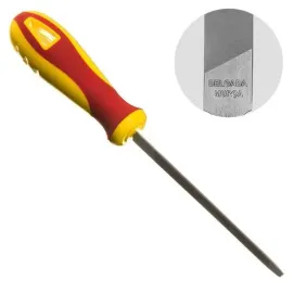 LIMA PARA SERRA TRIANGULAR 4*/100MM  COM CABO STARRETT