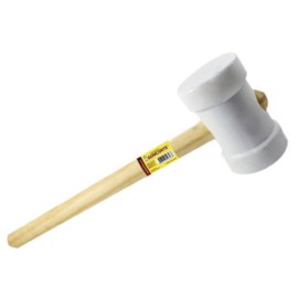 MARTELO DE BORRACHA 40 MM BRANCO BOM CORTE