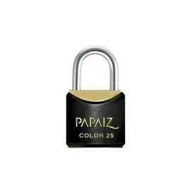 CADEADO 25 MM PAPAIZ PRETO