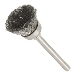 ESCOVA DE AO INOX COPO COM HASTE 12 MM 1/8 X 3,2 MM WORKER  226482