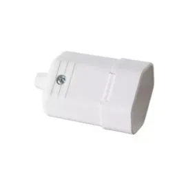 PLUG DE LUZ FEMEA 2 PINOS  BRANCO 10 A MARGIRIUS TMD1-2 11975