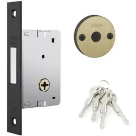 FECHADURA STAM MEIO DE PORTA AUXILIAR OXIDADO 1004  10987