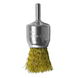 ESCOVA DE AO PINCEL COM HASTE 6 MM TAMANHO 24 MM  GUEPAR 861-45541