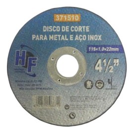 DISCO DE CORTE FERRO 115 X 1.0 X 22 MM HF 371510