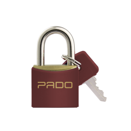 CADEADO 20 MM PADO VERMELHO