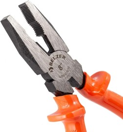 ALICATE UNIVERSAL ELETRECISTA LARANJA BELZER 