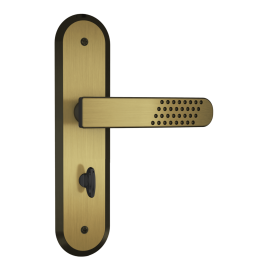 FECHADURA STAM PORTA INTERNA 1820 / 21 OXIDADO  WC BANHEIRO  NUMERO 5    11352