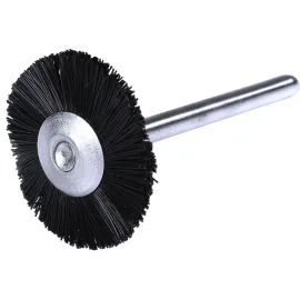 ESCOVA DE NAYLON CIRCULAR COM HASTE TAMANHO 20 MM 1/8 3.2 MM WORKER 226490