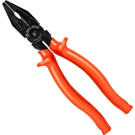 ALICATE UNIVERSAL ELETRECISTA LARANJA BELZER BLACK EDITION 219022 